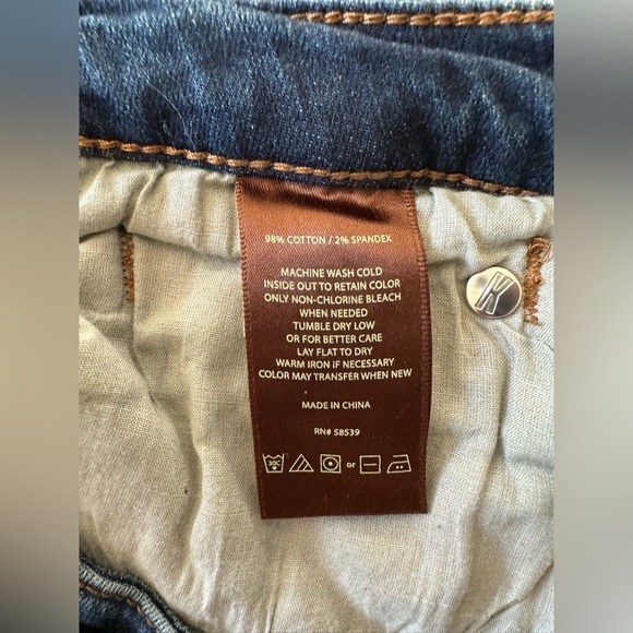 Kut from the Kloth Katy High Rise Ankle Straight Size 14 - Picture 5 of 11